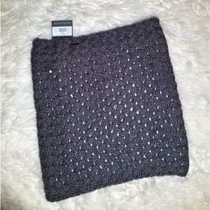 Eddie Bauer gray knitted infinity scarf size 0/S